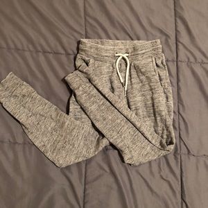 Grey sweatpants